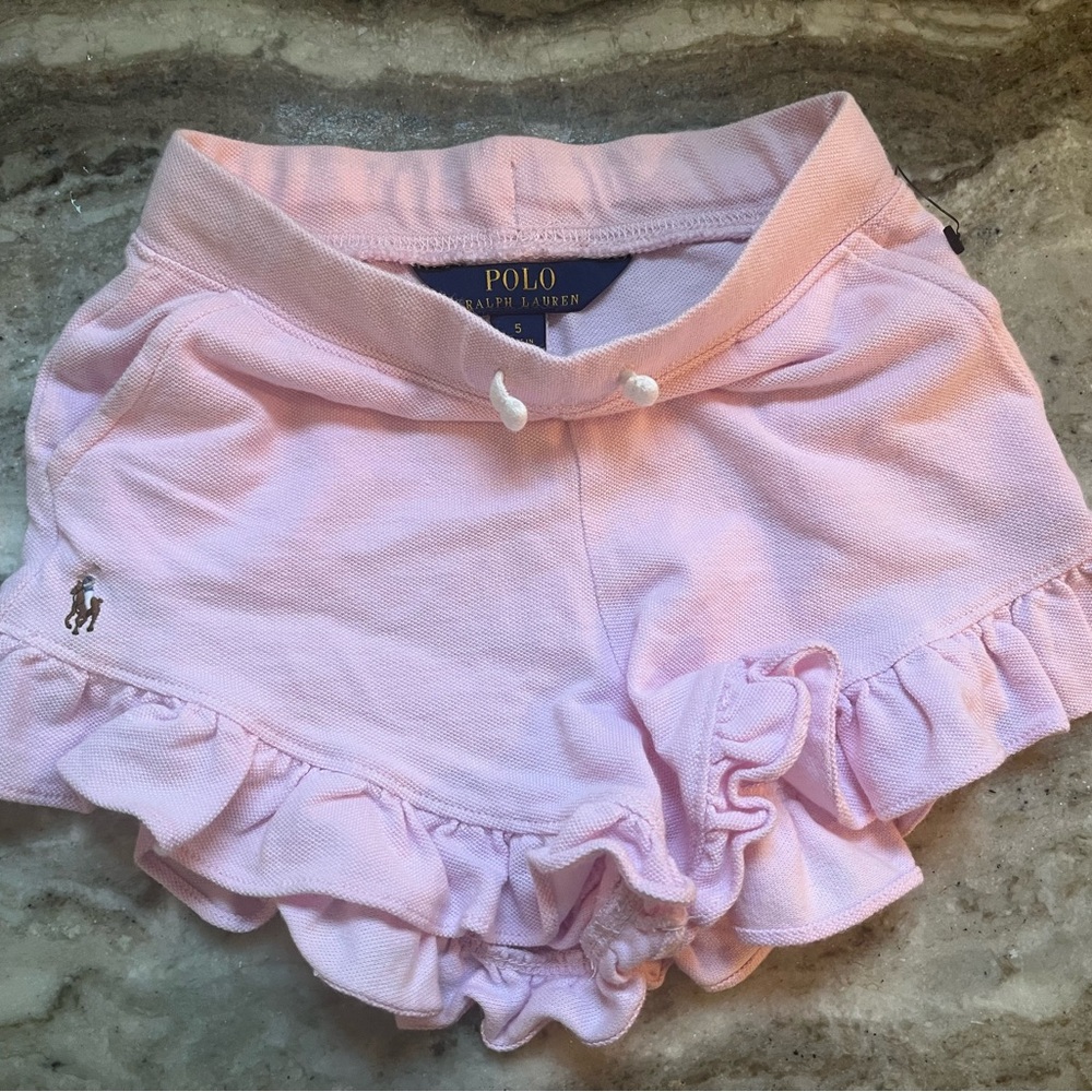Ralph Lauren Pink Ruffle shorts